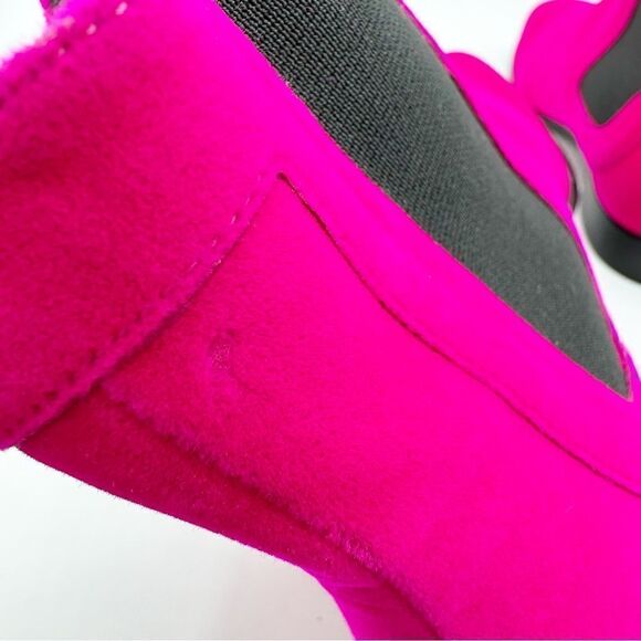 Roger Vivier Fuchsia Pyramide‎ Velvet Chelsea Boot Sz EU 34 US Sz 4 UK 2 - Picture 12 of 12